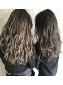 グラデーション　ハイライトカラー