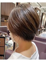 アイフィール アヴェダ 瑞江店(i feel AVEDA)&nbsp;【藤田】ふんわりマッシュショート×秋色オリーブカラー