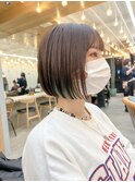 グリーンのイヤリングカラー☆☆