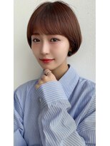 ディーエックス スリー(Dxxxx III)&nbsp;大人可愛い20代30代小顔丸みショートボブマッシュ