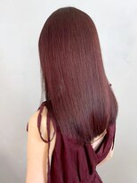 アイティーバイアルバム 北千住店(IT by ALBUM)&nbsp;ピンクミディ_ショコラアッシュヘルシースタイル_ba402141