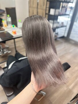 ヴィフ 大船(VIF) 白髪ぼかし/脱白髪染めバレイヤージュ/ケアブリーチダブルカラー