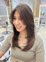 アフロートリノ(AFLOAT Leino)&nbsp;小顔ヘルシーレイヤースタイル透明感カラー【修】20代30代40代