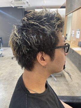 ニアウ 伊勢崎連取店(Niau) ハイライトスパイキーショート