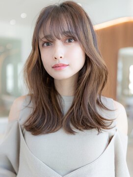 エースハバナ 渋谷(1 HAVANA) 20代30代大人かわいい/シルキーベージュ/レイヤーカット/小顔