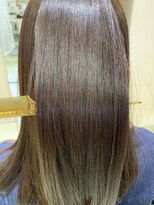 アズール 草加(azule)&nbsp;髪質改善カラー　マットブラウン