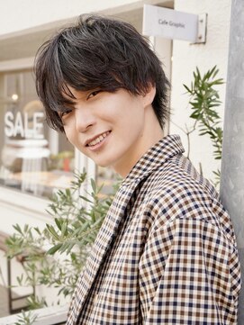 ラヴィズムバイフィフス(LUVISM by fifth) 無造作パーマニュアンスパーマ刈り上げ万代新潟駅