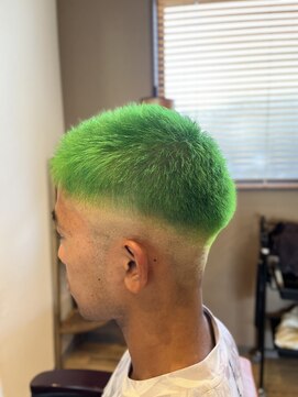 アンプヘア(amphair) キミドリボウズ