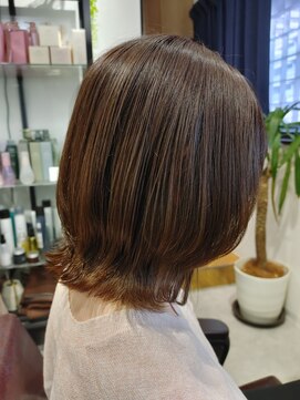 スパークル 二俣川(Sparkle) くびれ外はねボブ