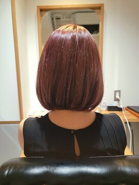 エニィ 池袋西口(Any) デザインカラー/レイヤーカット/ウェットヘア/オリーブベージュ