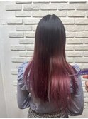 グラデーションピンク
