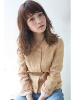 トゥーリ 春日店(tuuli)&nbsp;tuuli☆30代40代ペールベージュ切りっぱなしセミロング　147