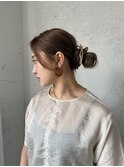 [aika] ナチュラルハイライトで筋感カラー