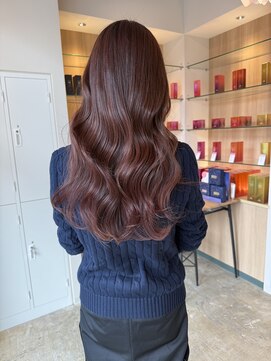 シダミノオ(sida MINOH) 【sida 池村】20代30代40代チェリーレッドロングスタイル