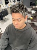 波巻きツイストスパイラルパーマ/フェザーパーマ/眉毛/メンズ