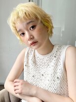 似合わせカット×髪質改善韓国ショート顔周りレイヤー[表参道]