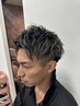 【村松指名限定】メンズカット＋ホワイトメッシュ