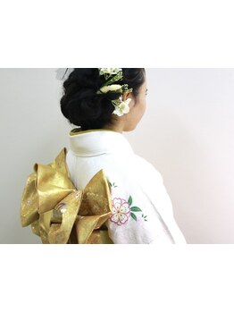 特別な日はプロの技で可愛く華やかに♪着崩れしにくく苦しくない着付けで一日中快適に過ごせます！