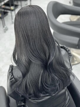 ルナス 福岡天神(LUNAS) ワンカラーでできるブルーブラック