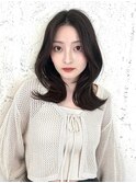 髪質改善/ミディアム/くびれ巻き/大人っぽ
