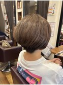 刈り上げショートボブ