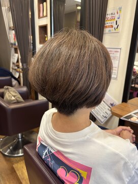 美容室ヒラトヤ 仙北店 刈り上げショートボブ