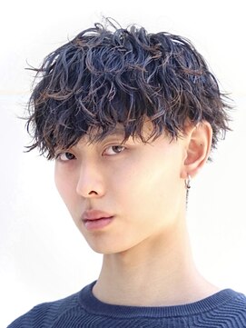 デプト(DEPT.) ツイストスパイラル波巻きパーマメンズマッシュメンズパーマ佐賀