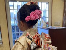 ラ ファム ラフィネ美容室の雰囲気（成人式、卒業式、着付けセット承ります。）