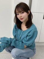 アマトウキョウスマートサロン(AMA TOKYO×Smart Salon) くびれレイヤー/顔まわりカット/レイヤーカット/小顔ヘア