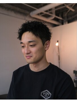 ベロ(BELO) スパイキーショート×ピンパーマ