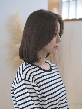 【sui hair studio 富塚町】柔らかボブ