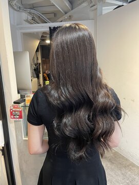 ラフ(LAFF) 艶カラー × 髪質改善トリートメント