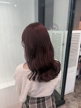 ヘアースマイルクー(HAIR SMILE COEUR) 【SAYAKA】ワインレッド