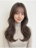 誰から見ても好印象な、ナチュラルロング