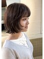 ハル ヘアスタジオ(haRu hair studio)&nbsp;layer bob ×permで、柔らかい動きを。