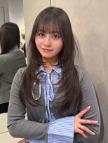 シー バイ ロンド 新宿(Sea by Lond)&nbsp;巻ける縮毛矯正×ハッシュカット/ピンクベージュ/イメチェン新宿