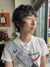 【パーマが取れてきた方】メンズカット+パーマ¥14300