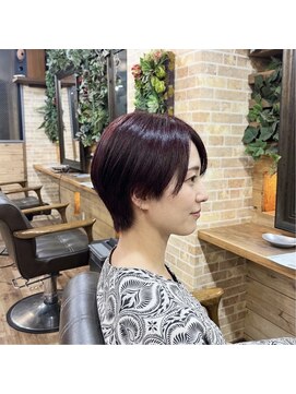 プランツヘアー 20.30.40代 ハンサムショート