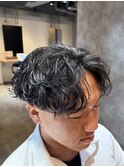 【シャドウパーマ】アクティブショート/サーフカール