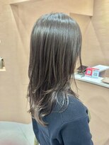 スーリール 新宮店(Sourire)&nbsp;オリーブカラー×ロングレイヤー