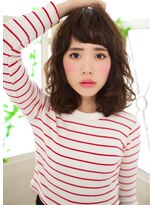 アズーア ヘアーアンドスパ(azure hair&spa)&nbsp;フレンチガーリー　ほつれウェーブ　【横浜駅】