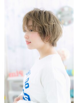 ミック ヘアアンドビューティー 大山店(miq  Hair&Beauty) 無造作カールのピュアガーリーショート