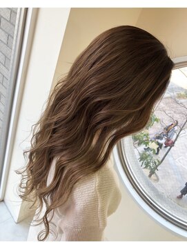 ルーチェ(luce) イルミナ！ハイライト！ミルクティーベージュ！デザインカラー