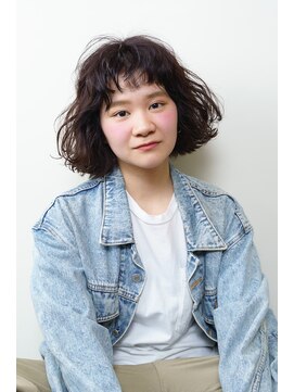 マニタ カワゴエ(MANITA KAWAGOE) ゆるふわボブ