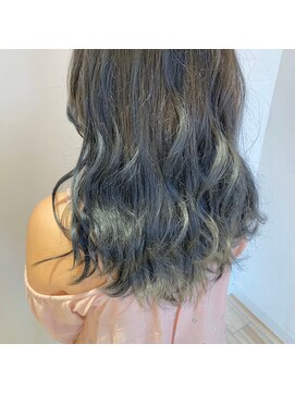 ネオヘアー 曳舟店(NEO Hair) ブルーアッシュグラデーション（曳舟）