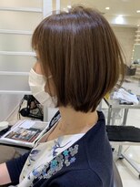 マージュ ギンザ(marju GINZA)&nbsp;耳かけショート×フォギーベージュ