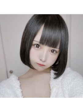 ラピス テラス 渋谷(Lapis terrace) 黒髪ボブヘアー