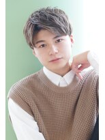 にもう&nbsp;センターパートベリーショートアップバング韓国マッシュ