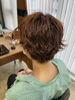 モーブ(MAUVE)&nbsp;ショートのウェットパーマ