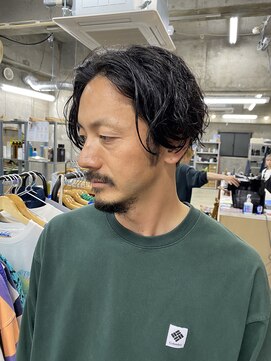 蜃気楼 （（（蜃気楼）））色気と品のあるメンズミディアムヘア